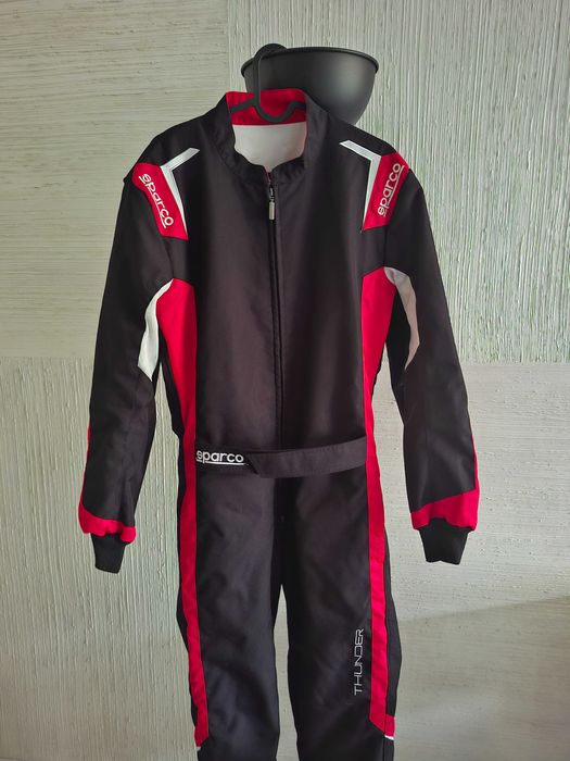 Комплект картинг екипировка в добро състояние - LS2, SPARCO и BENGIO