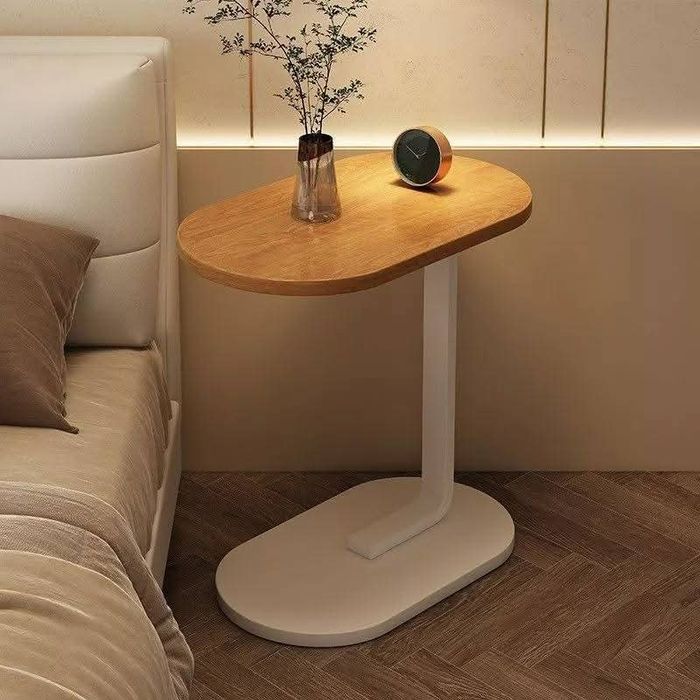 Универсална Помощна Маса За Кафе Метал и Дърво