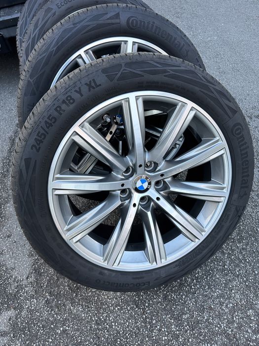jante bmw g30 g31 5x112 anvelope continental oe bmw 245 45 18 dot 2024