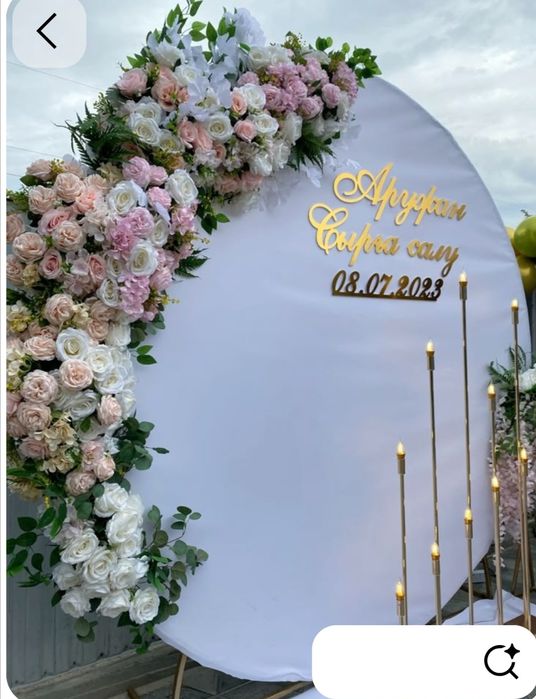 Прокат стол, стулья, шатер, декорации