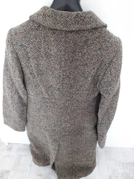 Palton dama, din lana, model elegant, STEFANEL