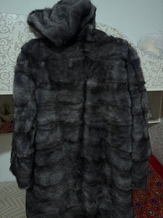 Парка с натуральным мехом