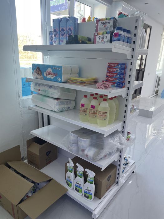 Продается стеллаж двухсторонный