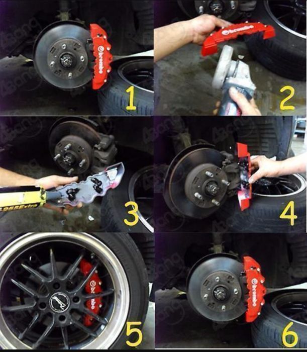 Накладки на супорта BREMBO