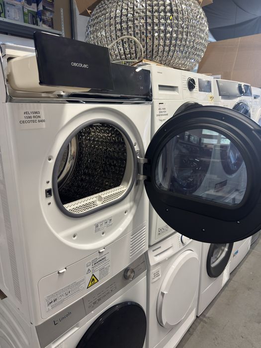 Uscător cu pompă de căldură 8kg Cecotec Bolero DressCode 8400 Inverter A+++
