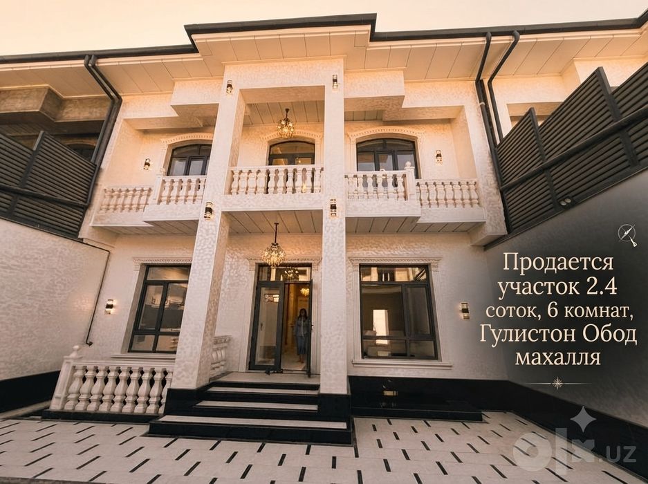 Продается новый 2-эт. дом 2.3 сот. 6 комн. Уч кахрамон Обод маххаля