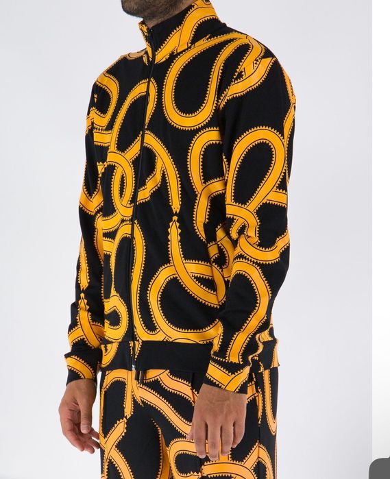 MARCELO BURLON дизайнерски комплект с змийски принт от две части