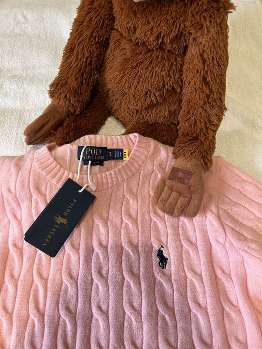 Pulover Ralph Lauren - Roz trandafiriu - S