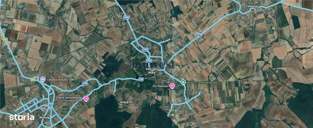 Teren Intravilan de Vanzare in Viile Satu Mare  - Suprafata 2029 mp, D