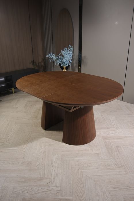 СТОЛ ФАРАОН (ШПОН) 120(200)×120×75