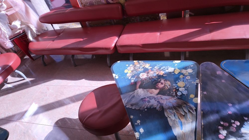 7бр тройки и четворки естествена кожа дивани