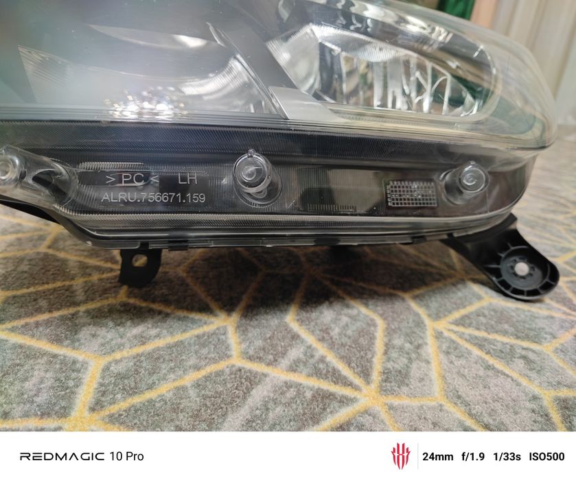 Фара левая рено Логан степвей