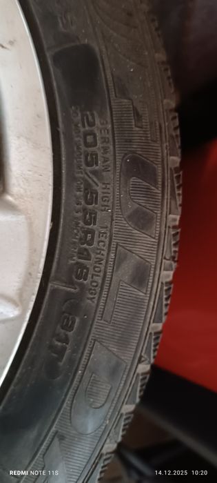 Jante cu cauciucuri  205/55/16