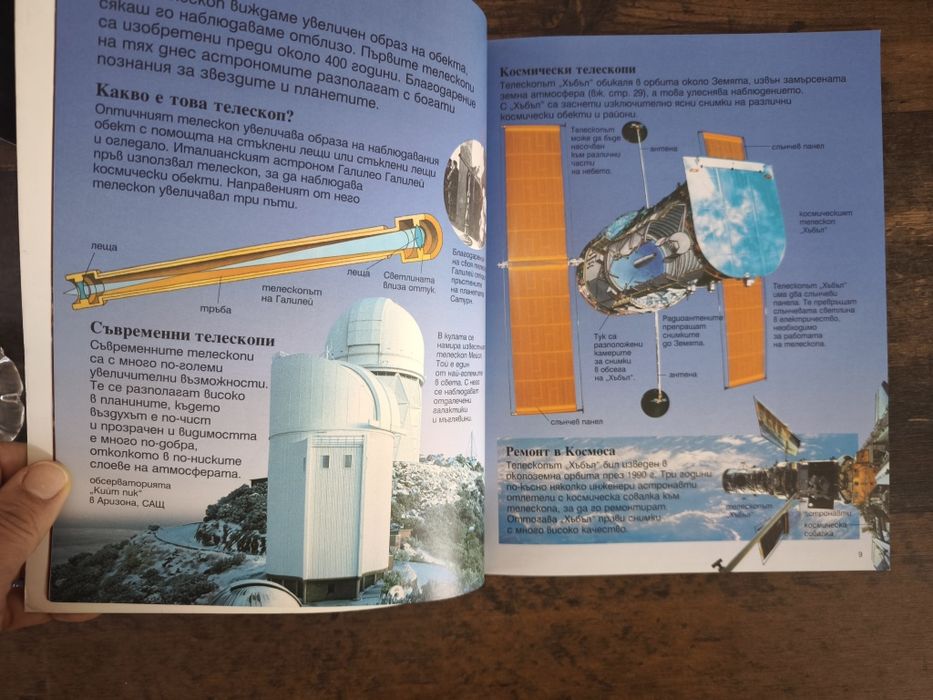 Книжки 4D, енциклопедия,книжка за природата