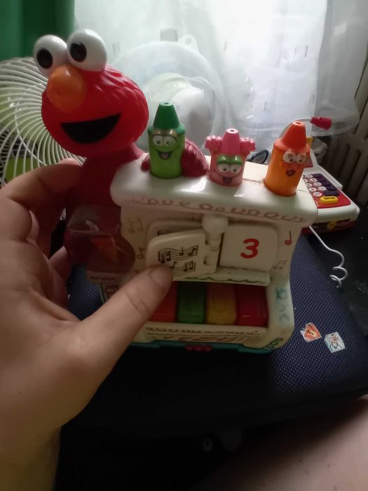 Carticica interactiva Teletubbies. Pian Elmo