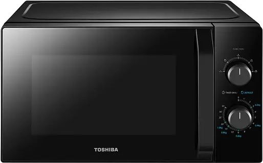 Микровълнова фурна TOSHIBA 20 л, грил 1000W, 5 нива, черна