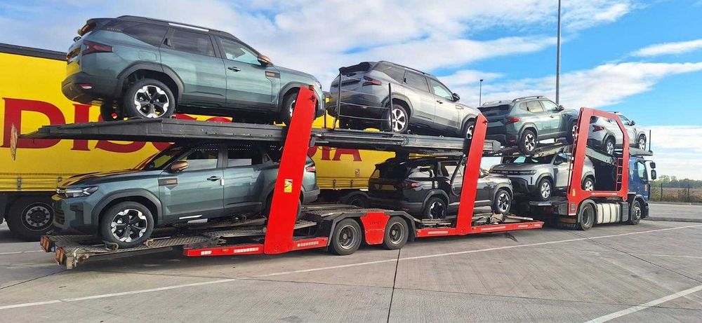 Renault Premium 430DXI + Lohr Eurolohr 8-9 Transportor auto