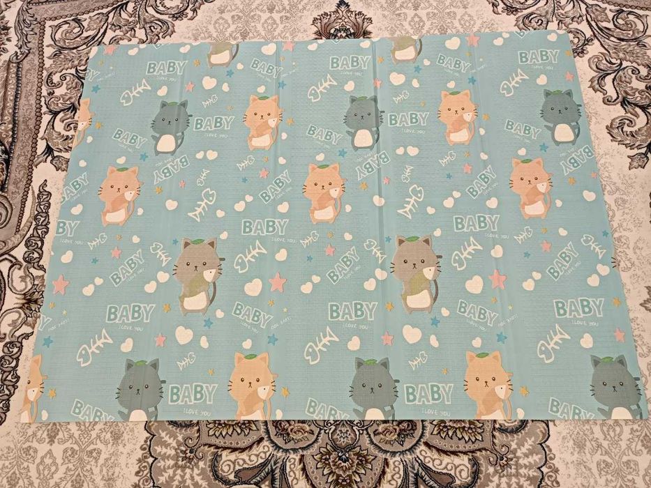 Продается детский термо-коврик, Коврик детский двусторонний