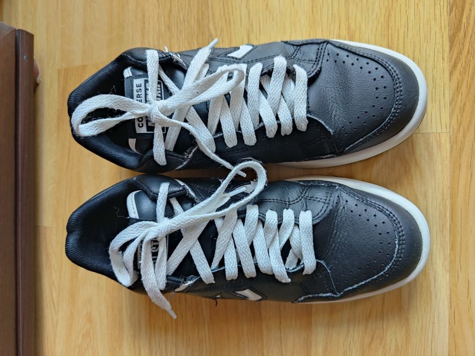 Маратонки converse от естествена кожа