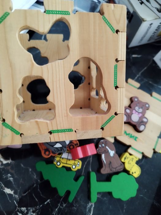 Сортер деревянный