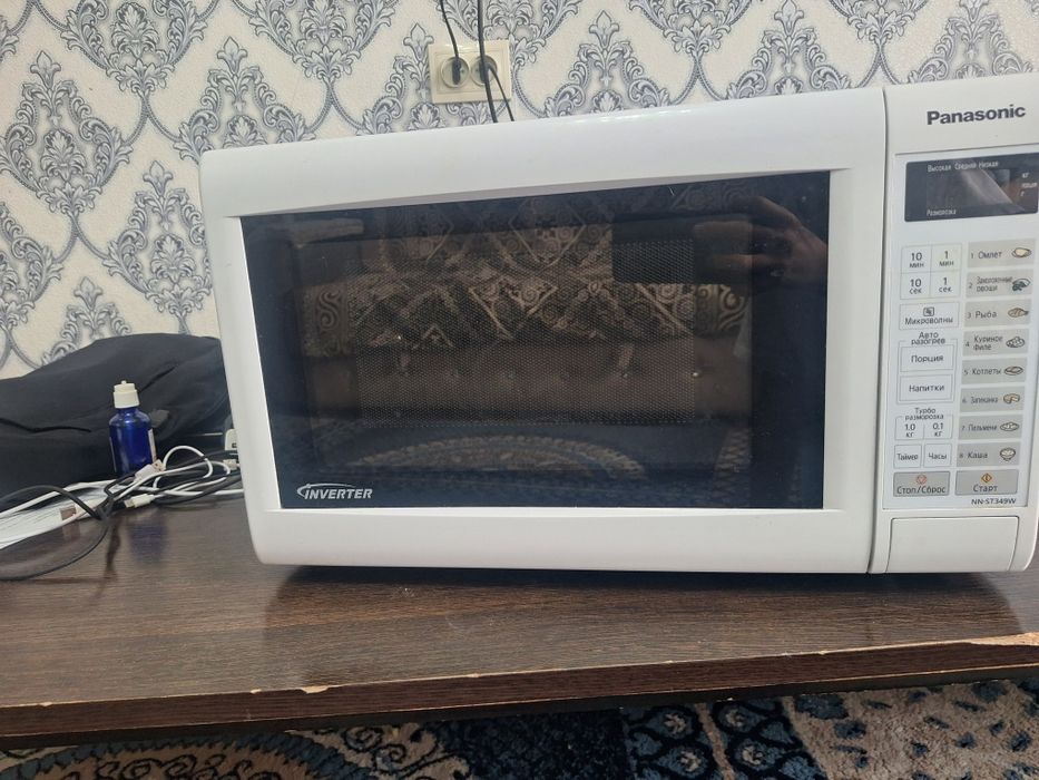 Микроволновка panasonic искрит