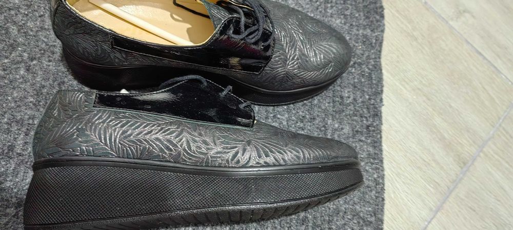 Pantofi casual piele perla noi 36