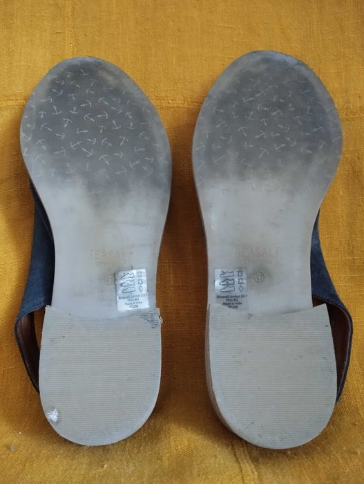 Дамски сандали естествена кожа SEASALT № 41