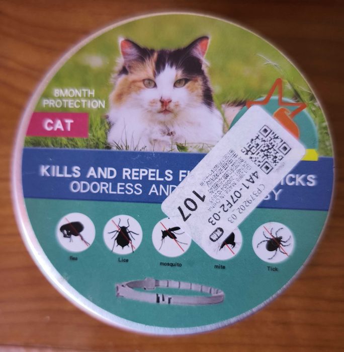 zgarda antiparazitara caini si pisici