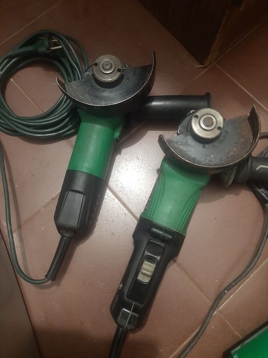 Пистолет Leister и ъглошлайфи Хикоки
