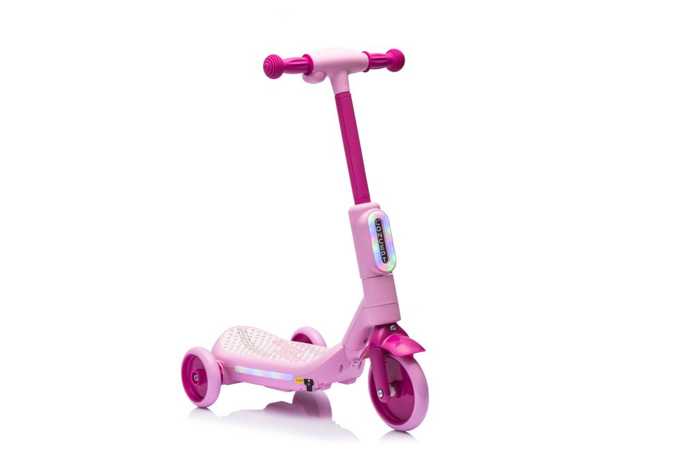 Trotineta electrica pt. copii, Kinderauto Aquamist, 30W, 6V 4.5Ah Pink