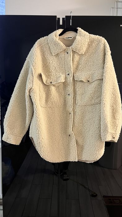 Jacheta teddy , imitatie banita marime L