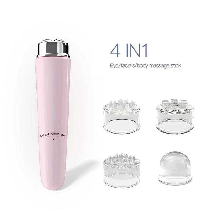 Aparat masaj relaxare cu 3 capete anticelulitic tonifiere Slabit pistol 40lei, pentru ochi fata Stick magnetic 4 capete masaj facial 10 cm Pret 20lei