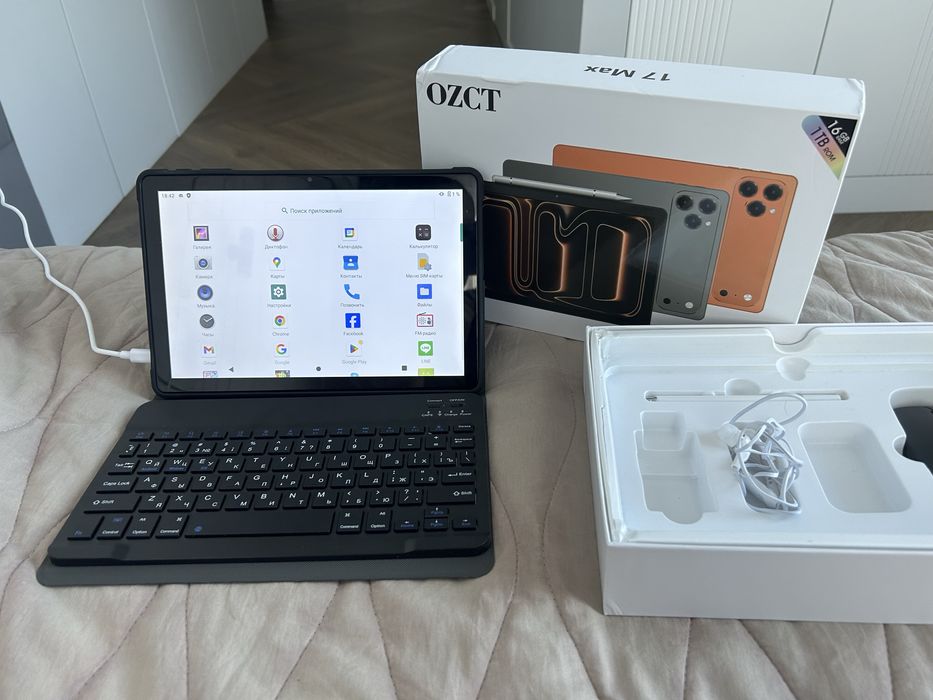 Планшет OZCT 17 Max (Android) — новый, полный комплект