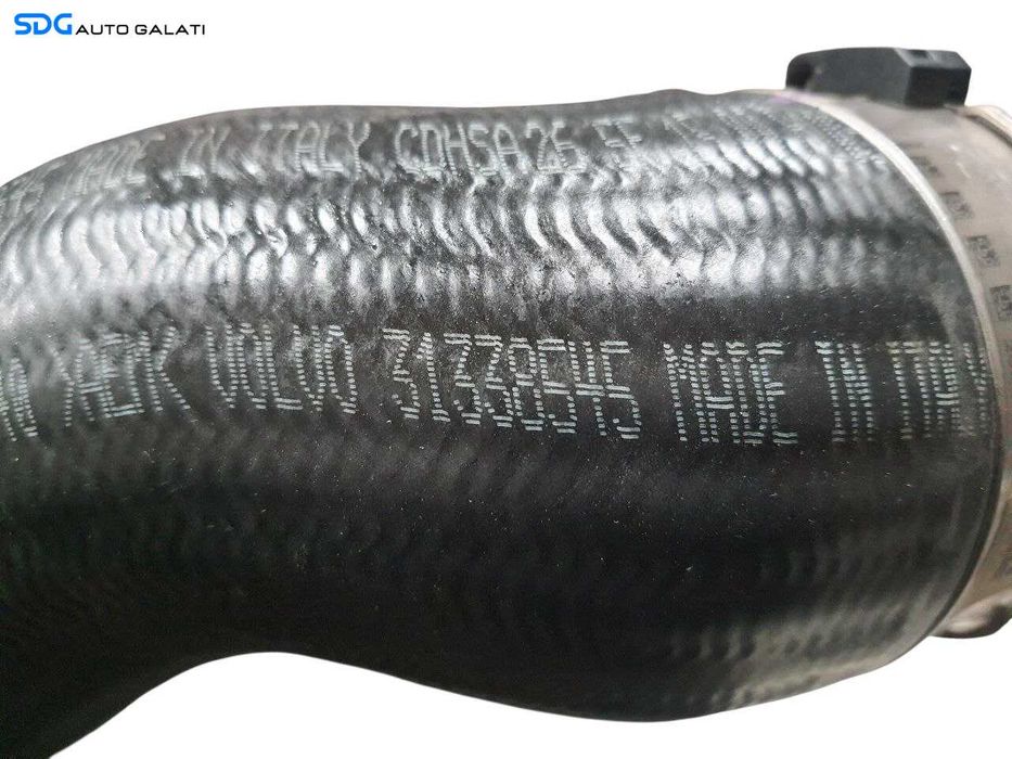 Conducta Tub Tubulatura Aer Intercooler Volvo V60 2.0 D 2010 - 2015 Cod 31422153 31338545 [N3695]