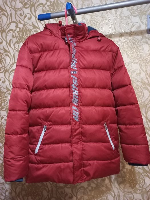 Пуховик на мальчика 13-14 лет. Pelican