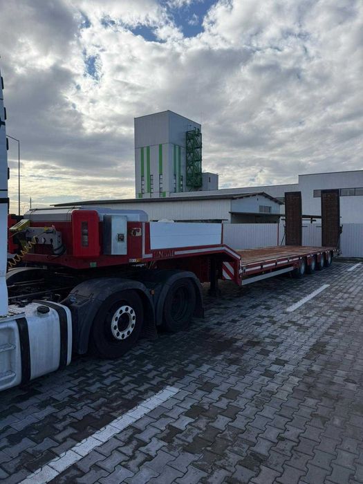 Trailer Ayhan Unsal UNS4 29AR  4 axe cu Rampe Hidraulice!!