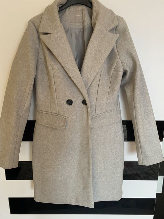 Дамско  сиво палто