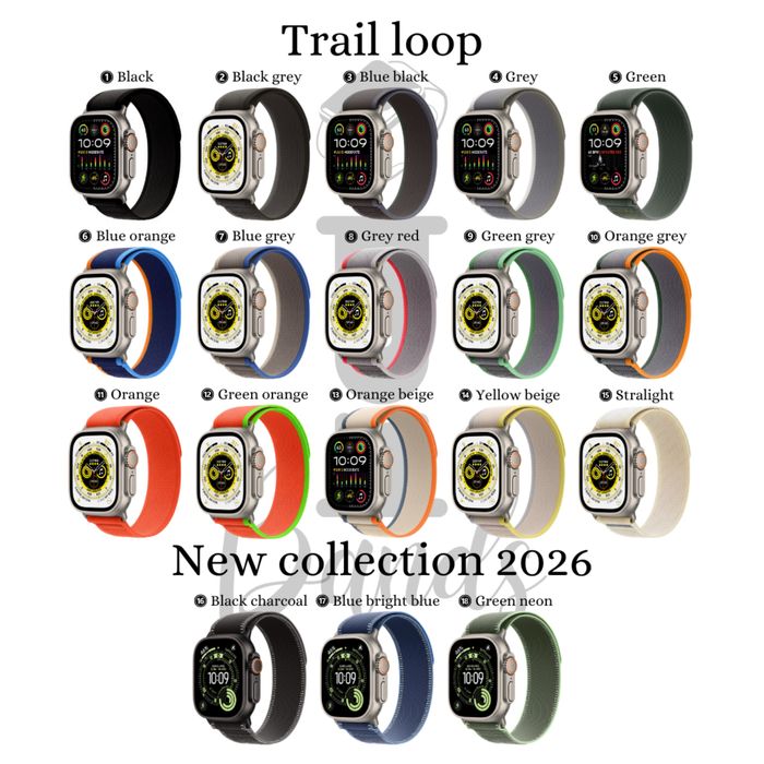 Текстилни каишки за Apple Watch ULTRA/SE/11/10/9/8/7/6/5/4