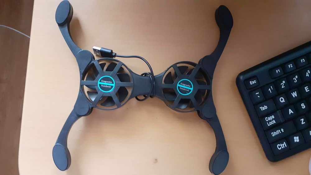 Ventilator dual laptop sau tableta