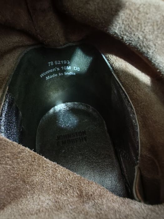 Johnston & Murphy ghete cizme ciocate 40