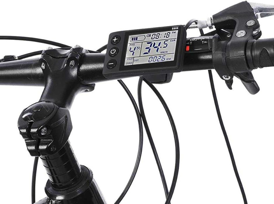 S866 LCD дисплей за електрически велосипед за интелигентен контролер
