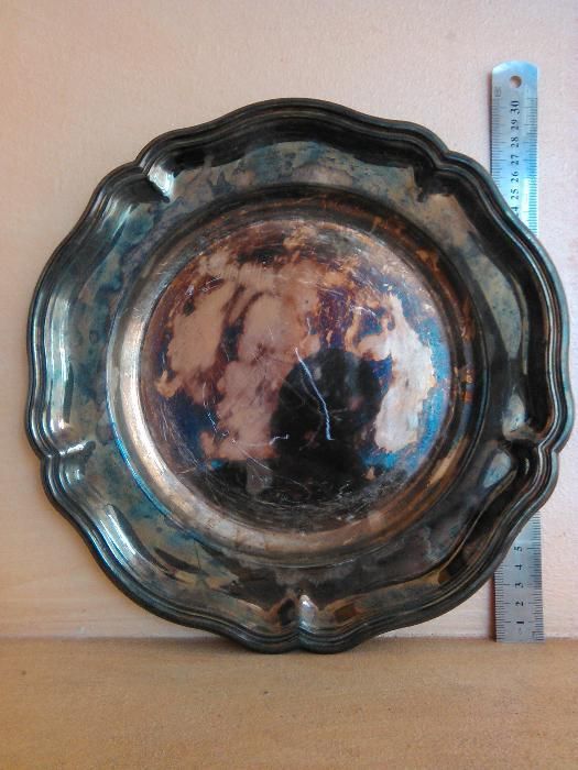 Посеребренные блюда