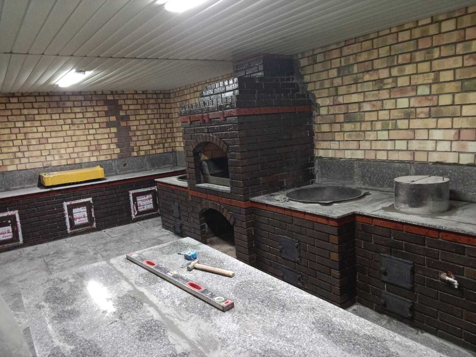 Казан ошак, Барбекю зона