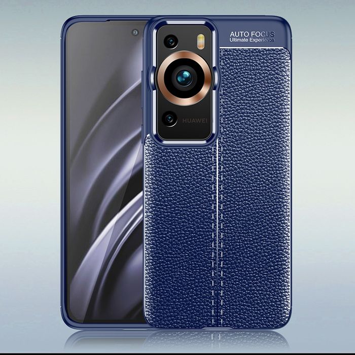 Huawei P60 Pro / P50 Pro / Лукс кейс гръб кожена шарка