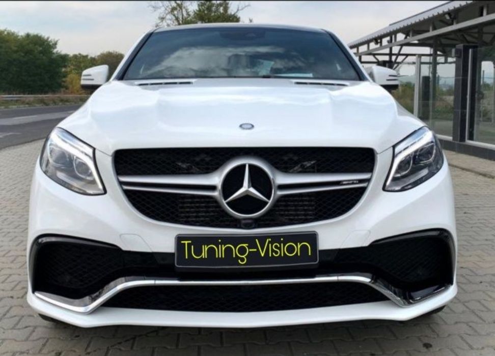 Предна броня GLE63AMG C292 решетка емблема