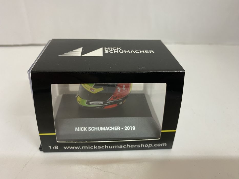 Cască moto mini MICK SCHUMACHER an 2019 scara 1:8