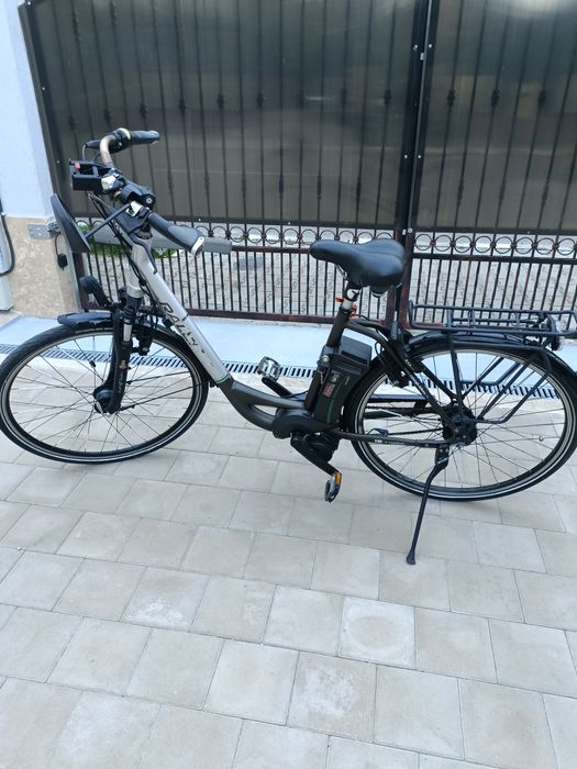 Bicicicleta electrica raleigh kalkhoff schimano 8 viteze led fata spate frane lichid magura impulse 2.0 derby