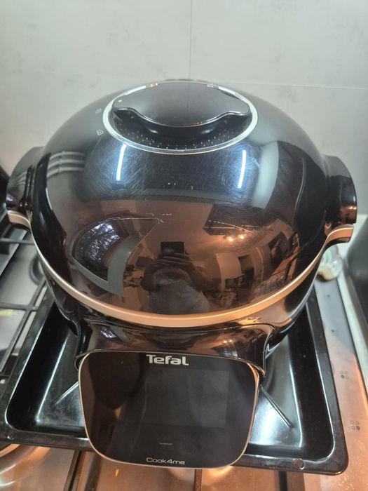 Multicooker inteligent cu gătire sub presiune Tefal Cook4me Touch CY912831 cu conexiune WiFi