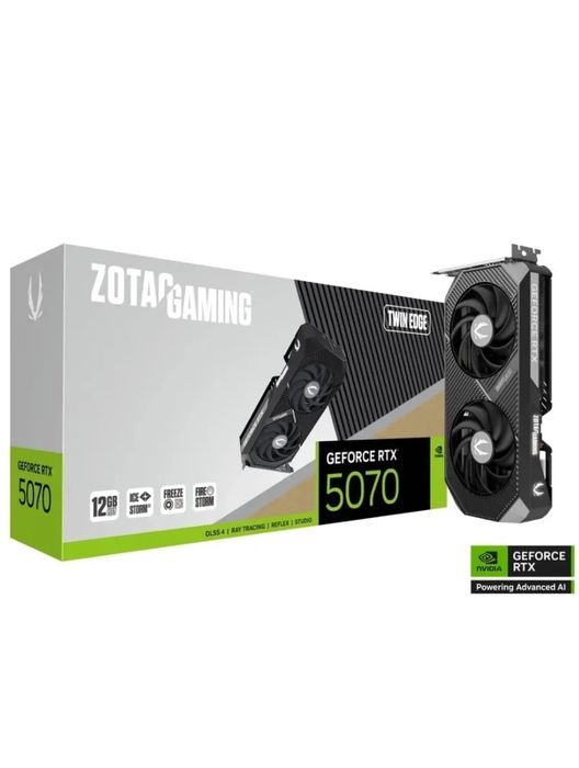 Rtx 5070 zotac 2 кулераная
