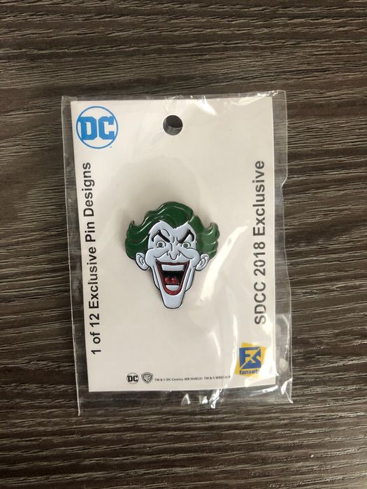 Значок Джокер эксклюзив с Comic Con 2018